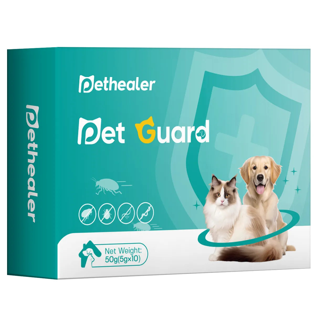 Pethealer ป้องกันเห็บ หมัด และปรสิต สำหรับสุนัขและแมว