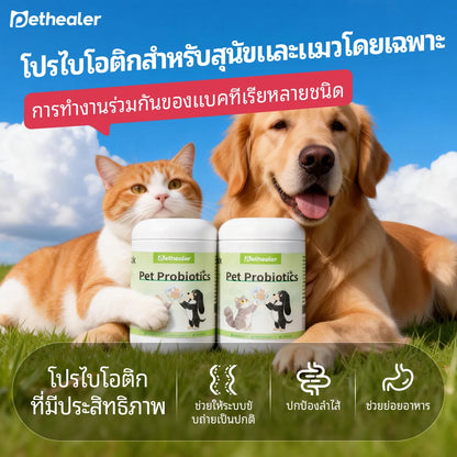 Pethealer ขนมโปรไบโอติก ช่วยการย่อยและลำไส้