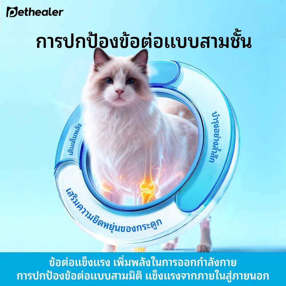 Pethealer ขนมเม็ดบำรุงข้อต่อ เสริมการเคลื่อนไหว
