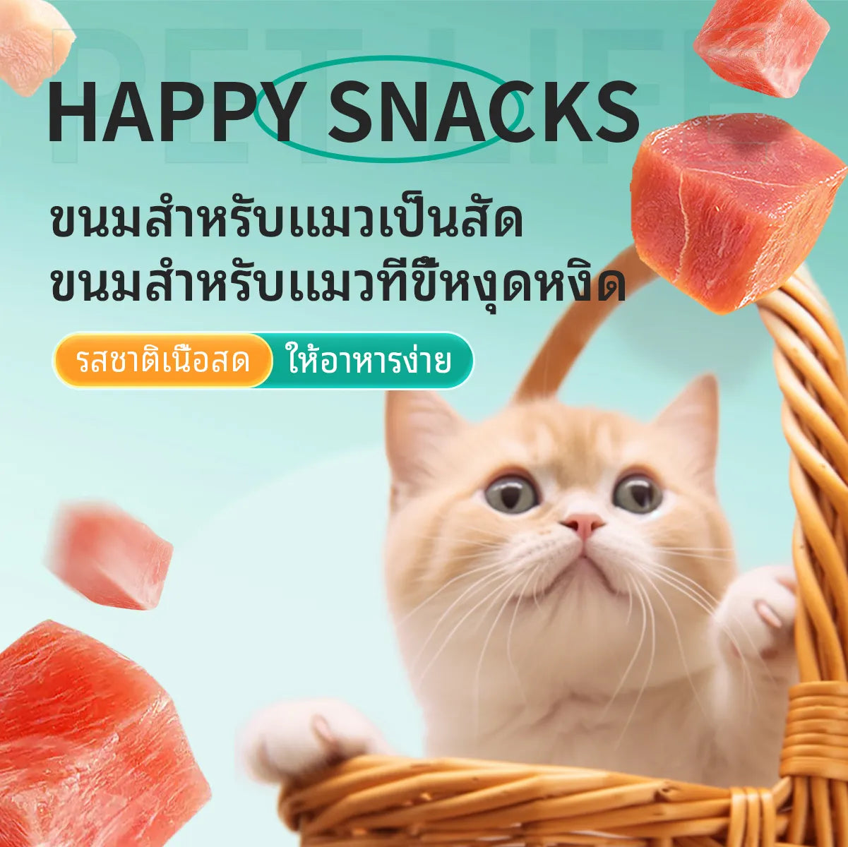 Pethealer ขนมเม็ดผ่อนคลาย ลดความเครียด