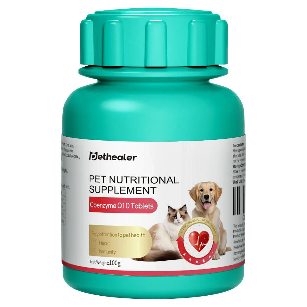 Pethealer เม็ดเคี้ยว Coenzyme Q10 บำรุงหัวใจและพลังงาน